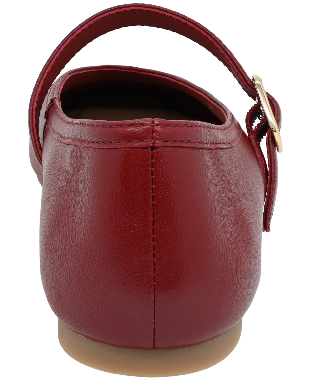 Inc International Concepts Women's Lannettee Mary Jane Flats, Macy's Exclusive In Red