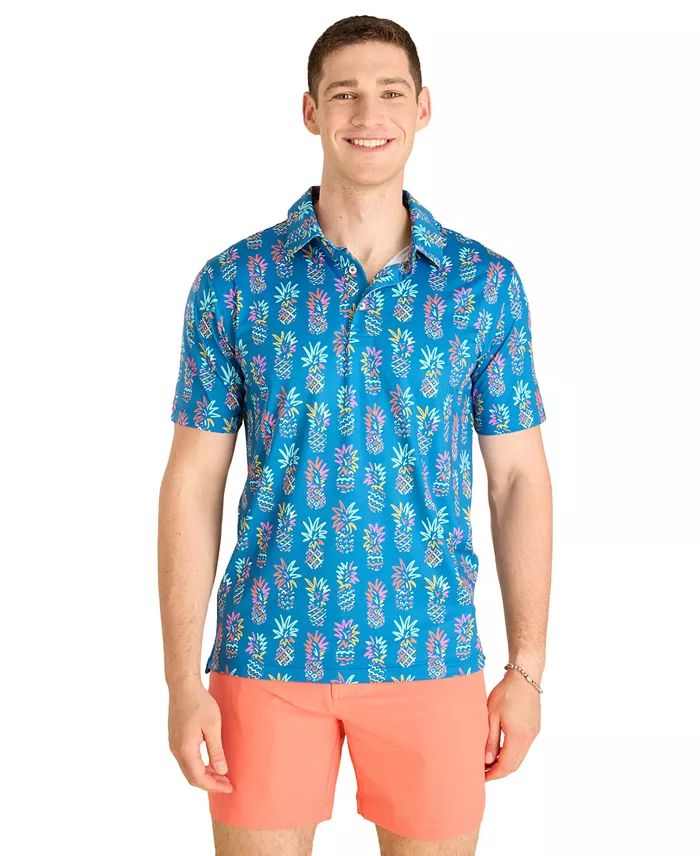 Men's The Pineapple Sketch Performance Polo Shirt