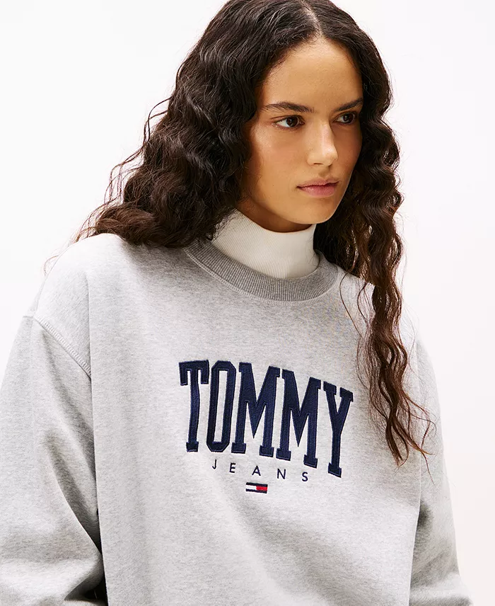 Women's Collegiate Crewneck Logo Sweatshirt - thumbnail 9