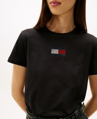 Women's Regular Fit Party Flag T-Shirt