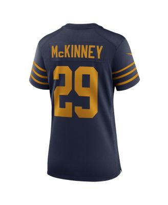Women's Xavier McKinney Navy Green Bay Packers The 1923 Classic Game Jersey