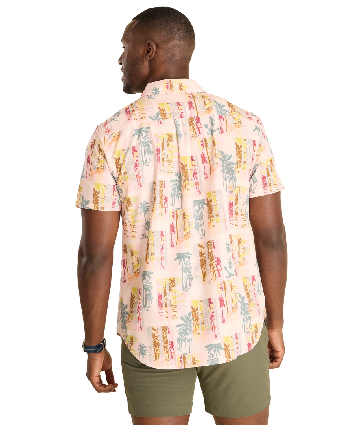 Chubbies Men's Theâ Hip To Be Square Performance Friday Shirt In Multi