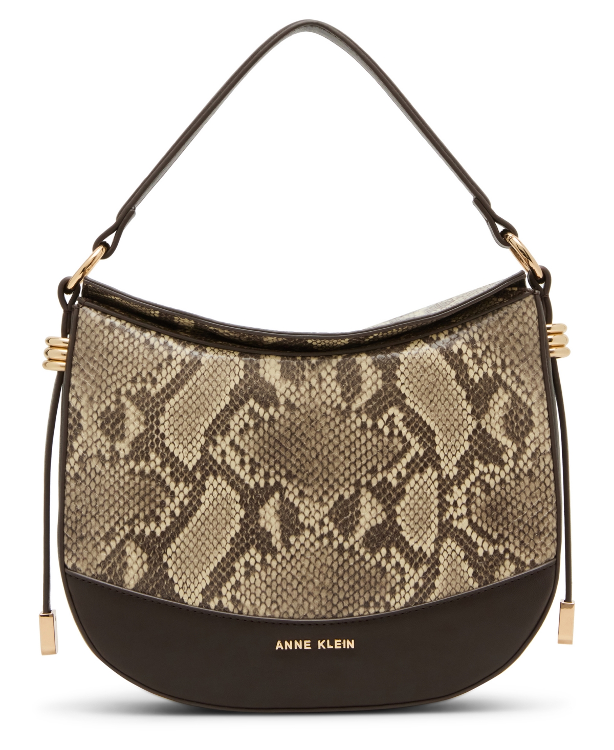 Anne Klein Convertible Strap Small Hobo Bag