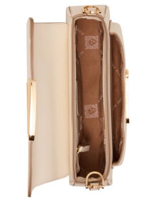 Sculpted Plaque East West Small Shoulder Bag