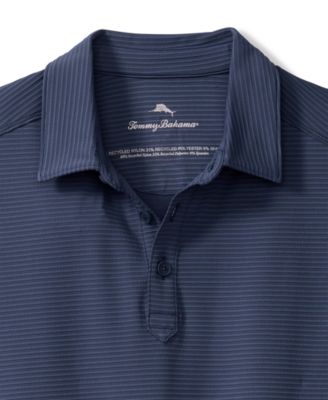 Men's Costa Wave Classic Fit Seersucker Performance Polo Shirt