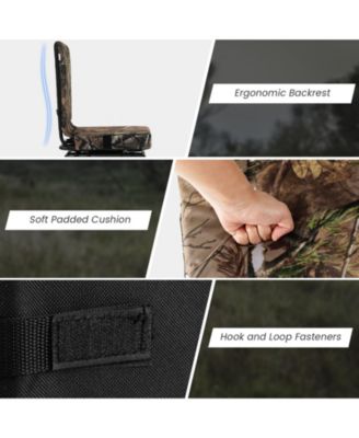 Folding 360 Degree Swivel Hunting Chair with Duck Feet