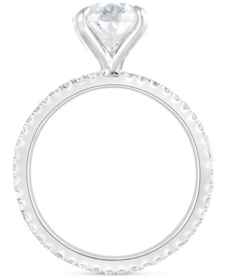 Certified Lab Grown Diamond Oval Bridal Set (3 ct. t.w.) in 14k Gold