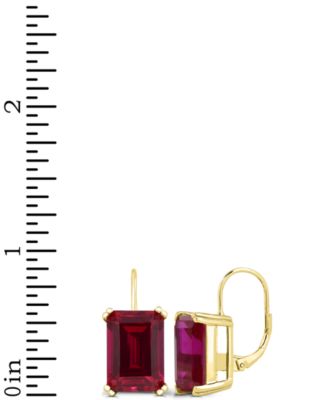 Onyx Leverback Hoop Earrings in 14k Gold-Plated Sterling Silver