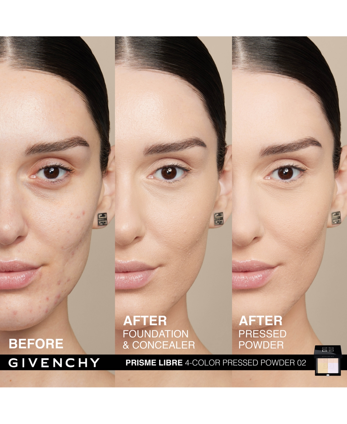Givenchy Prisme Libre Ultra-blurring & Color-correcting Pressed Powder