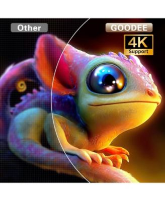 WiFi Bluetooth Mini Projector - 1080P Support Projector with Tripod, Outdoor Portable Rechargeable Battery Short Throw for iPhone/Android