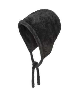 Faux Fur Knit Bonnet