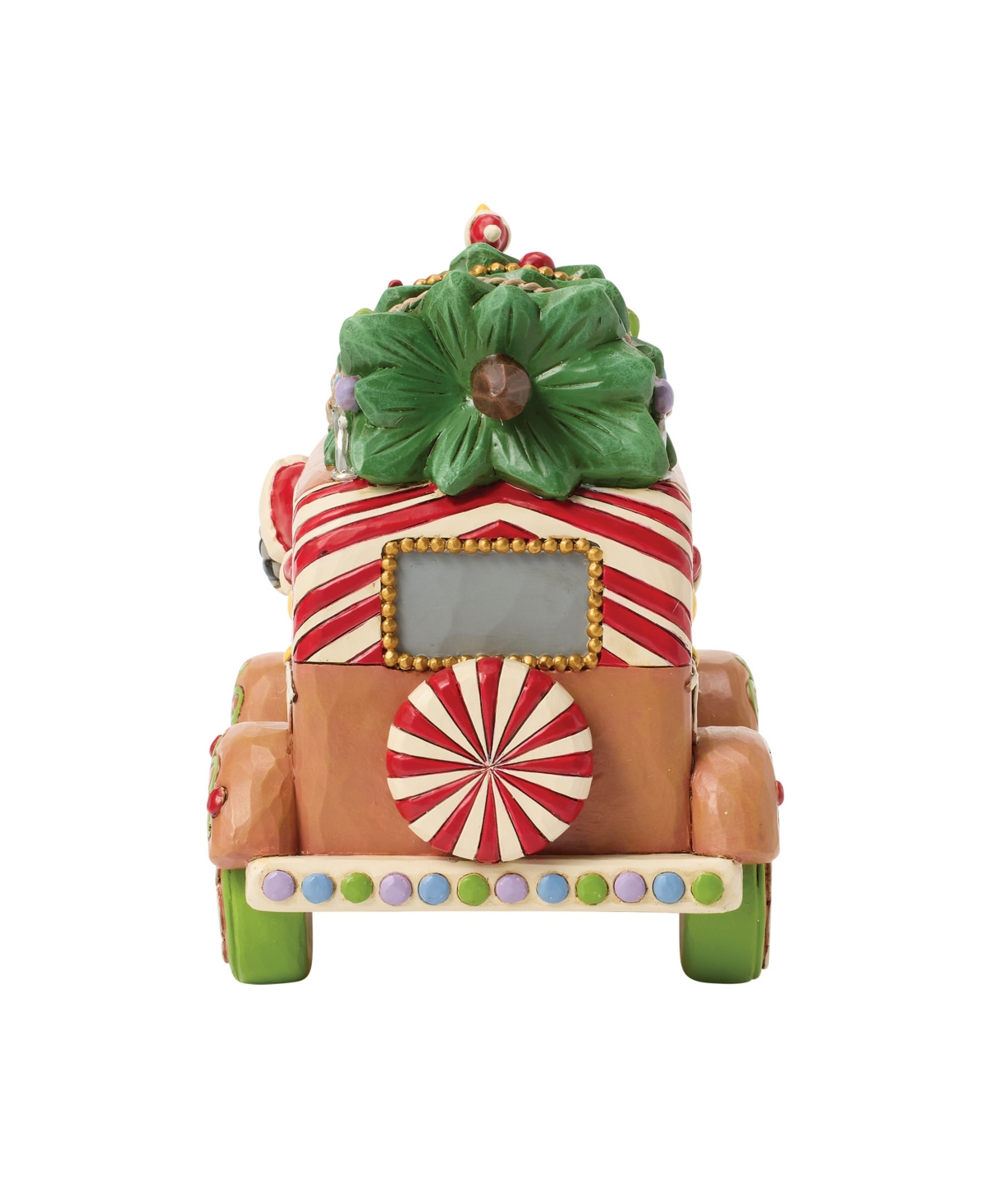 Jim Shore Peanuts Gingerbread Van Figurine In Multi