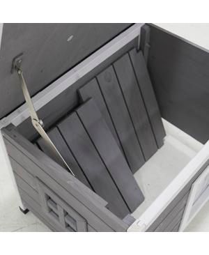 Waterproof Outdoor Indoor Cat Shelter with Roof