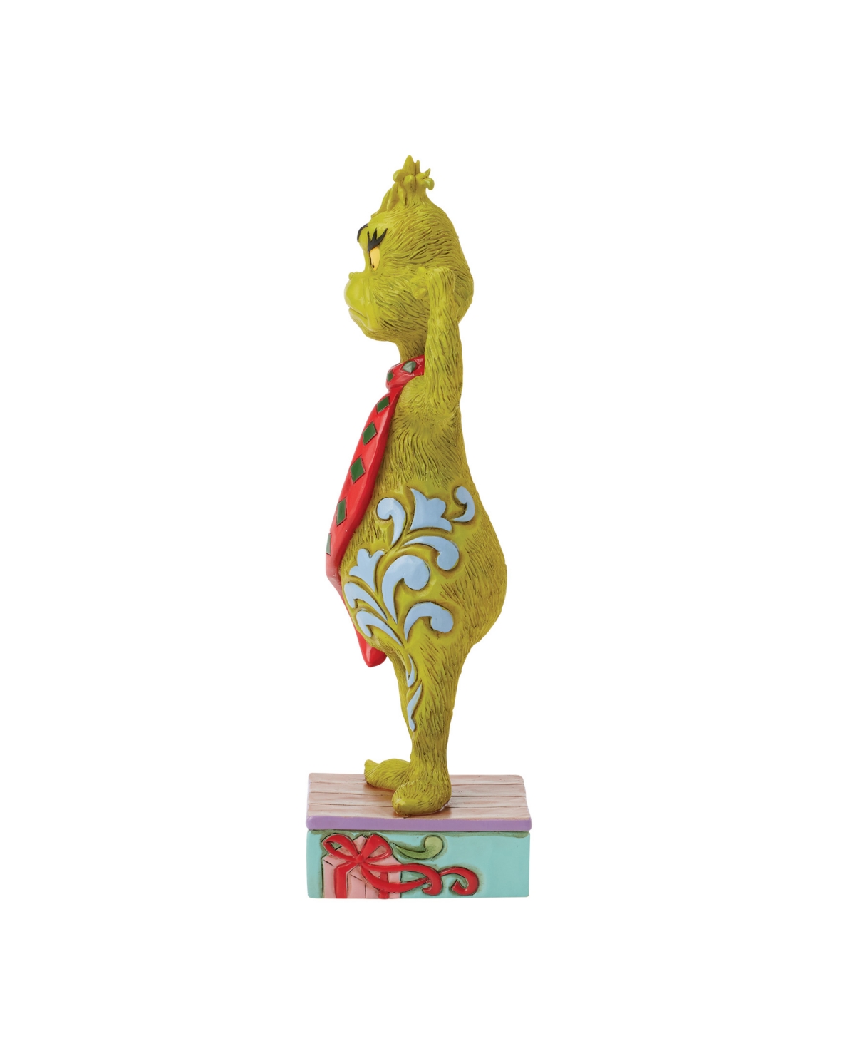 Jim Shore Grinch Plugging His Ears Figurine In Multi