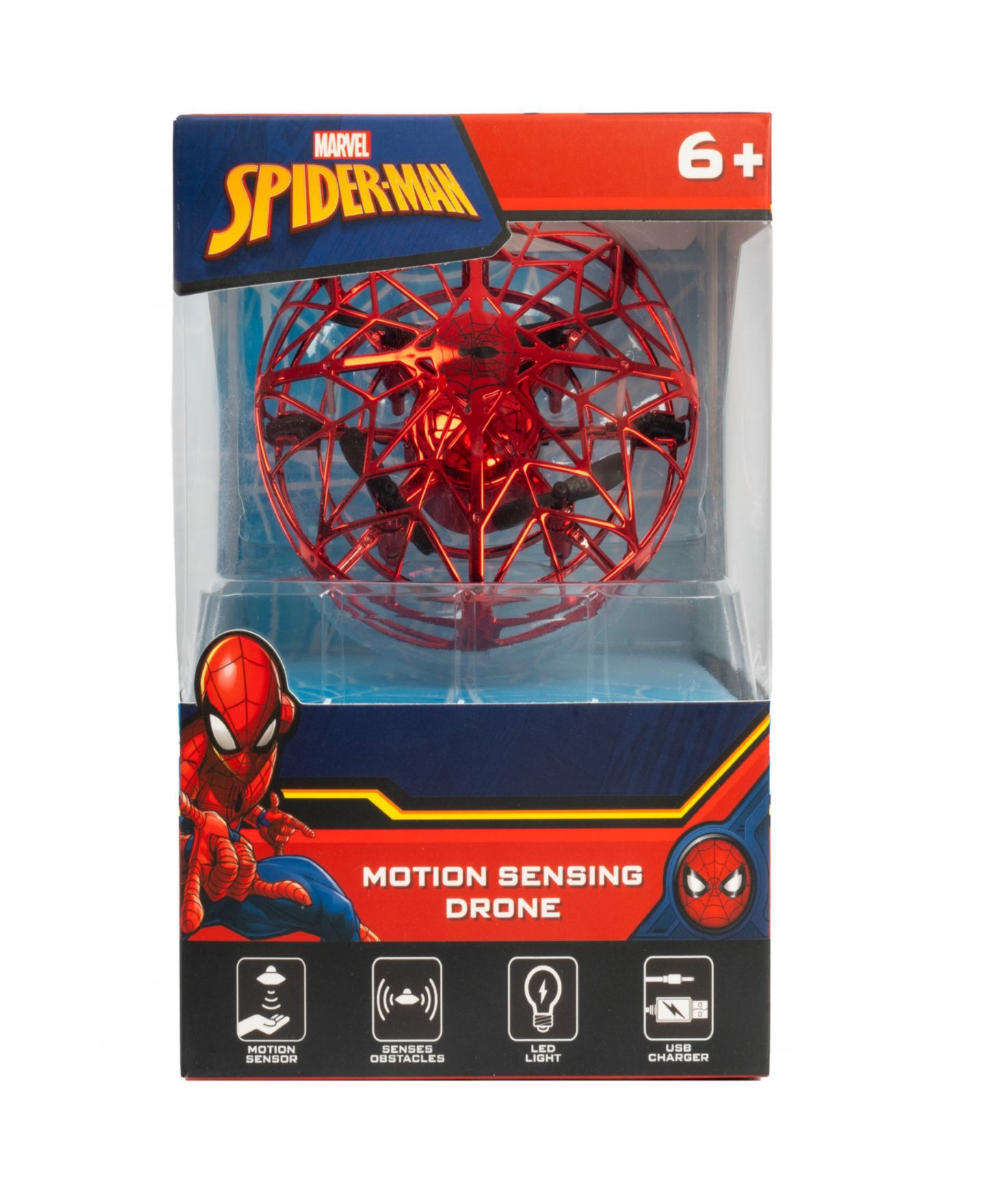 Детская игрушка World Tech Toys Marvel Spider-Man Motion Sensing Drone — фото 3