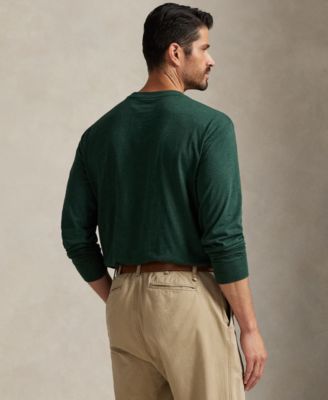 Men's Big & Tall Classic-Fit Jersey Long-Sleeve T-Shirt