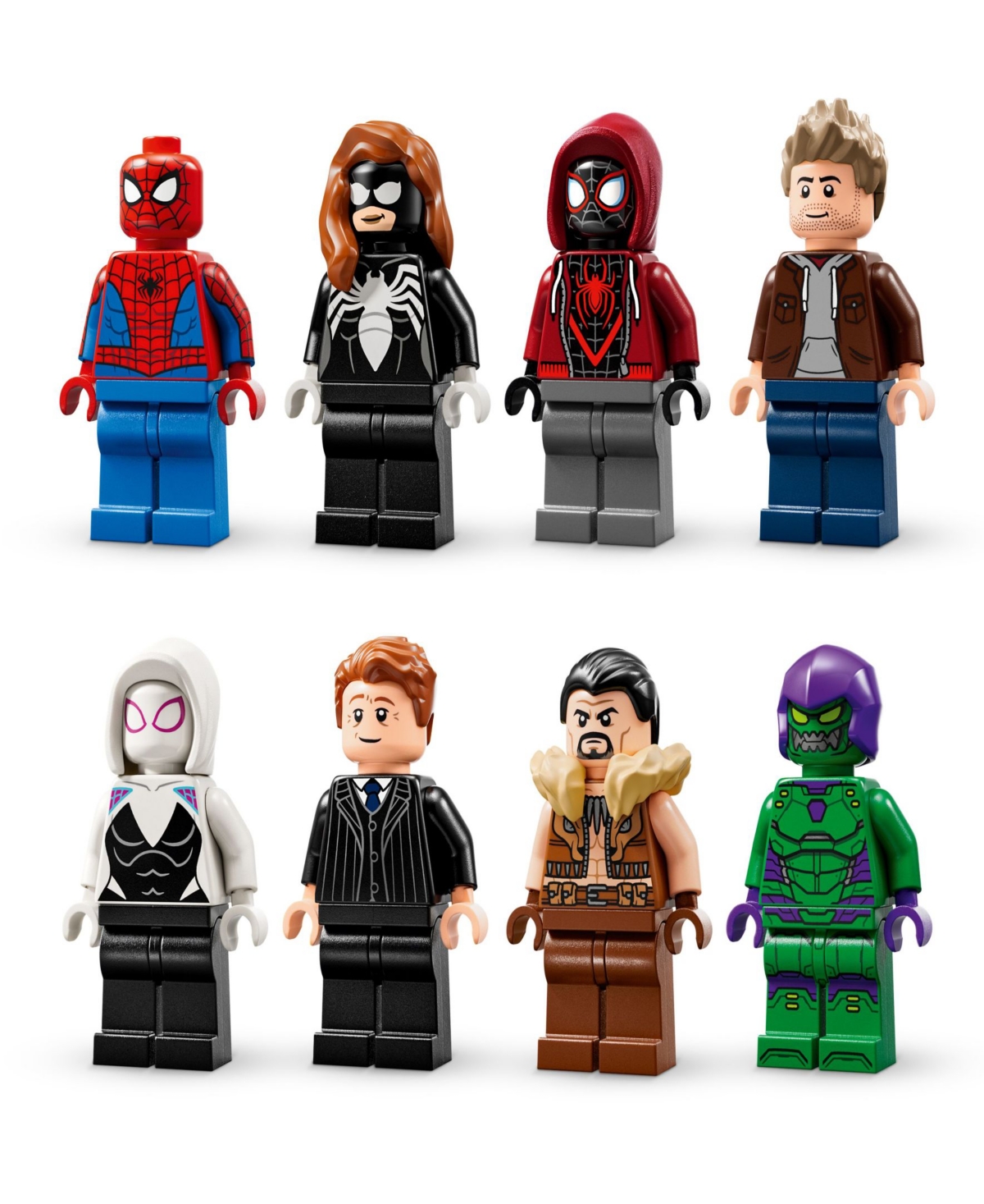 Lego Marvel Spider-man Vs. Oscorp Building Toy 76324, 808 Pieces In Multi