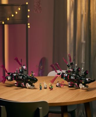 DREAMZzz Nightmare Shark Submarine 71500 Toy Building Set, 1413 Pieces