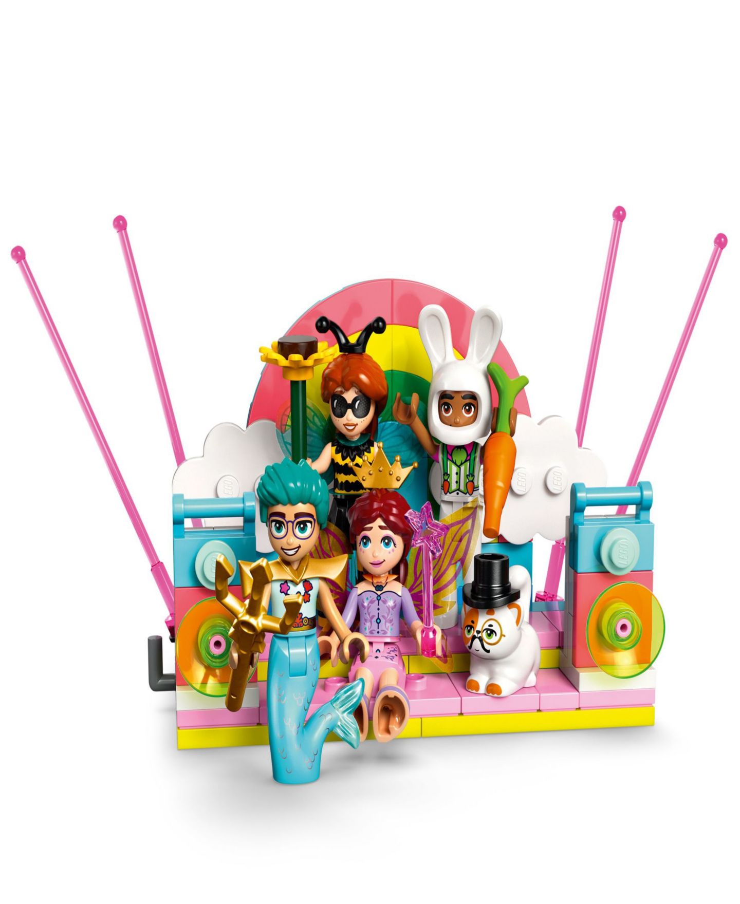 Детский конструктор LEGO Friends Costume Party with Unicorn Fairy 42661 Toy Building Set, 261 Pieces — фото 6