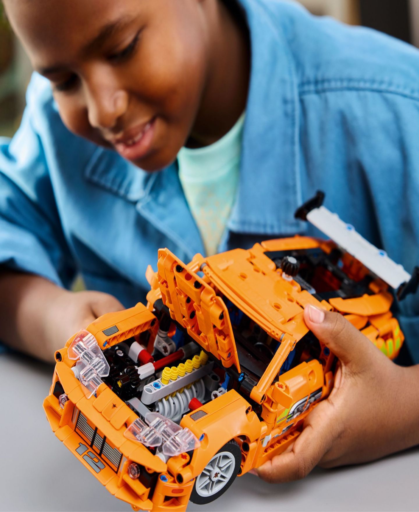 Детские конструкторы LEGO® Technic Fast and Furious Toyota Supra MK4 42204, 810 Pieces — фото 5