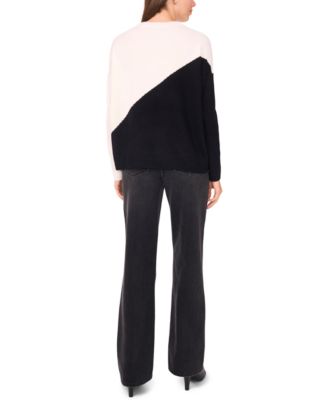 Women's Vertical Colorblock Sweater