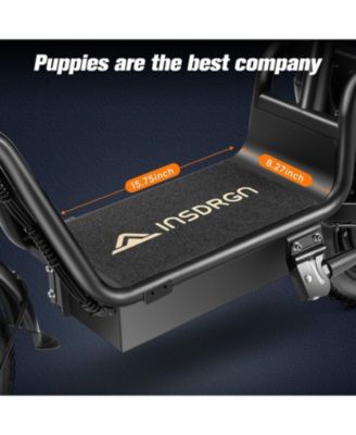 C14 Electric Scooter with Seat, 750W Motor, 20MPH, 28-Mile Range, Dual Disc Brakes