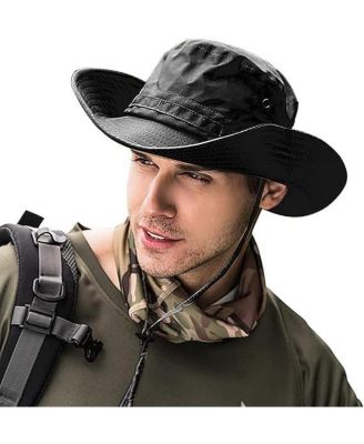 UV Protection Boonie Hat UPF 50+ Foldable Sun Hat for Hiking Fishing