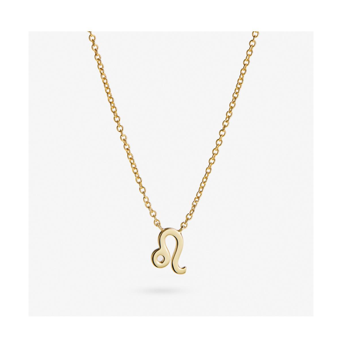 Zodiac Necklace - Zodiac Necklace - Gold zodiac -leo