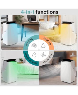 10300 BTU Portable Inverter Air Conditioner with Heating, Wi-Fi, Quiet Operation – Ideal for Indoor Use