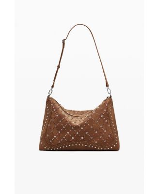 Women's Medium cut-out faux leather bag