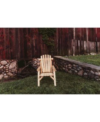 Cedar Log Dining Chair