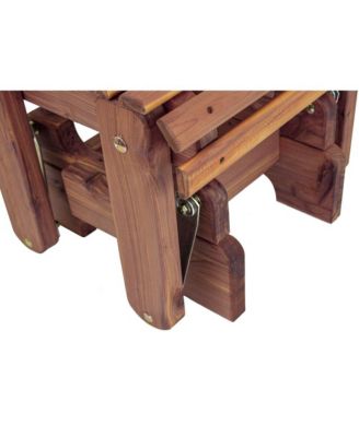 Cedar Gliding Ottoman