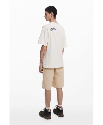 Men's Short-sleeve T-shirt with embroidery