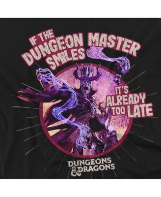 Big & Tall Dungeons And Dragons Dungeon Master Smiles T-Shirt