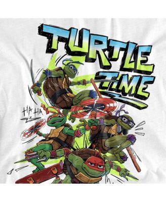 Men's TMNT Mutant Mayhem Turtle Time Group T-Shirt