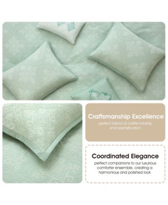 Prissa Medallion 6-Pc. Comforter Set, Queen