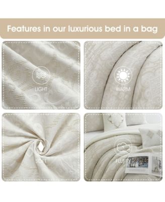 Prissa Medallion 6-Pc. Comforter Set, Queen