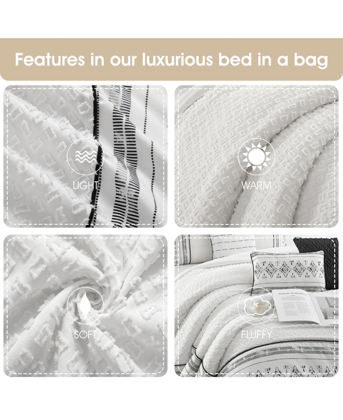 Stratford Park Navina Geometric 7-pc. Comforter Set, King In Multi