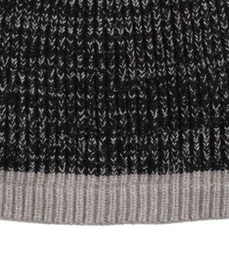 Men's Marl Ribbed Beanie, Macy's Exclusive