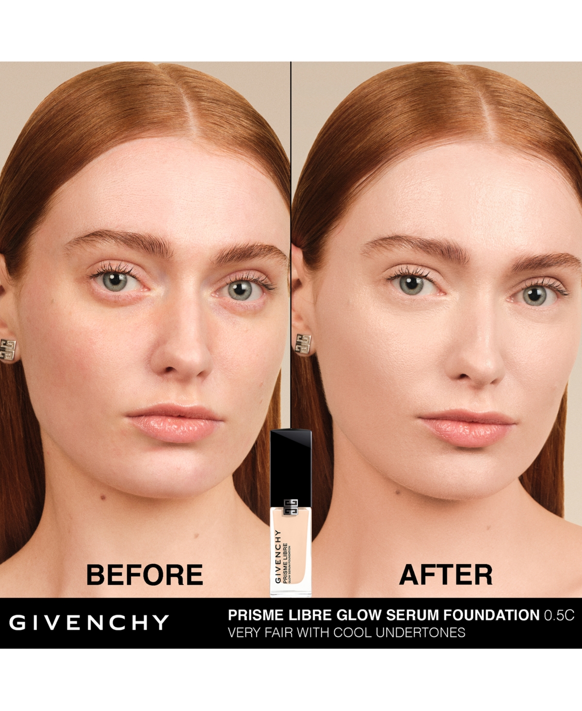 Givenchy Prisme Libre Glow Serum Blurring & Hydrating Foundation, 1 Oz.