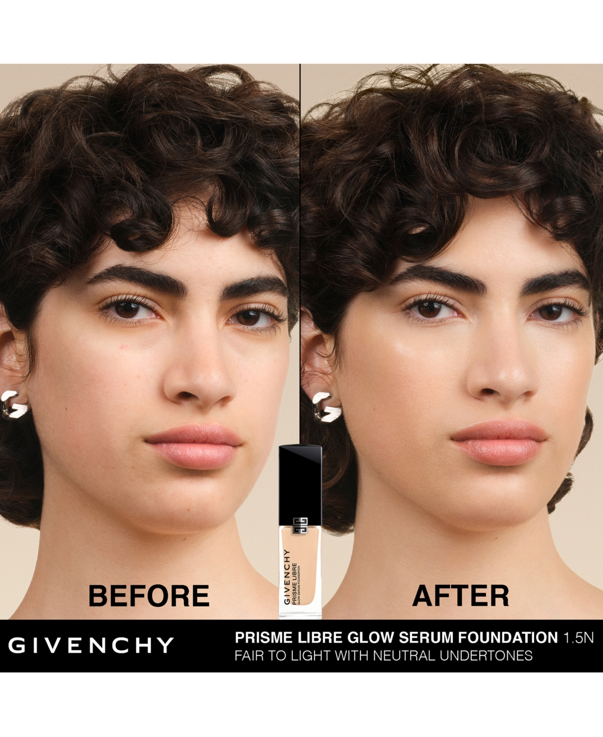 Givenchy Prisme Libre Glow Serum Blurring & Hydrating Foundation, 1 Oz.