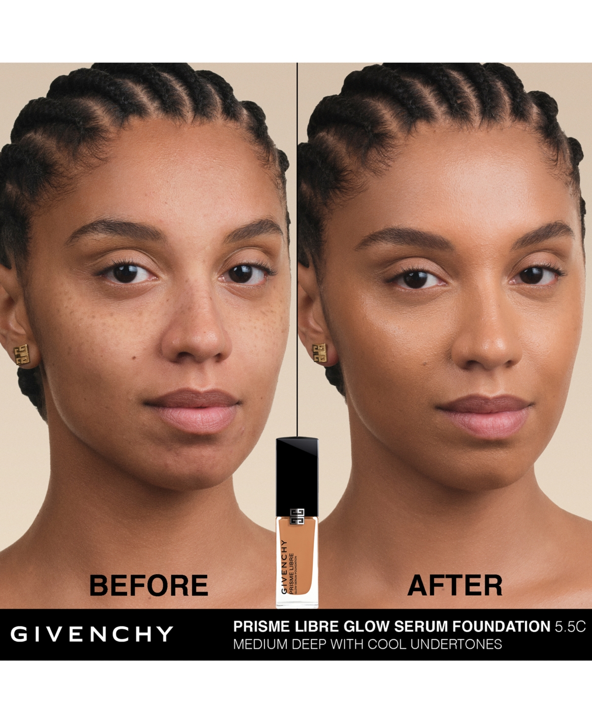 Givenchy Prisme Libre Glow Serum Blurring & Hydrating Foundation, 1 Oz.