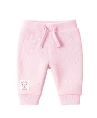 Baby Girls' Long Sleeve Minnie Sweatshirt and Jogger, 2-Piece Set