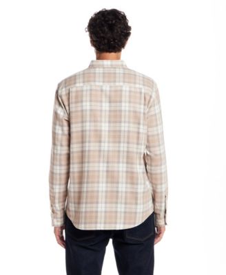 Men's Button Front Flannel Shirt