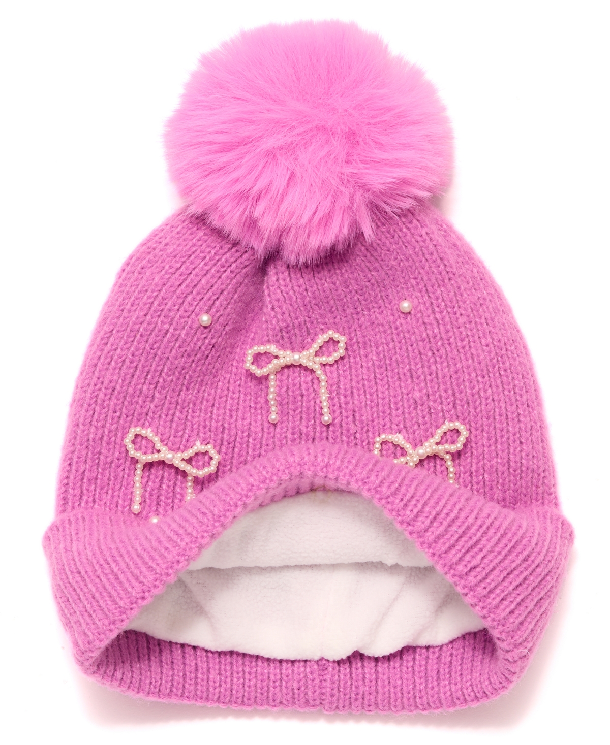 Inmocean Big Girls 3-piece Hat, Gloves, And Scarf Set In Pink