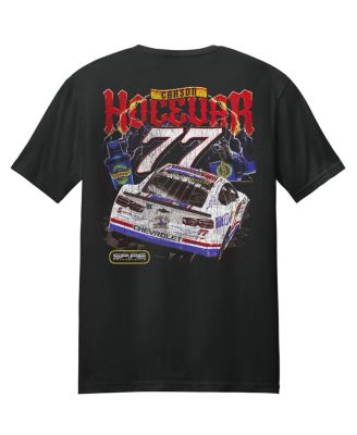 Men's Black Carson Hocevar Chili's Car T-Shirt