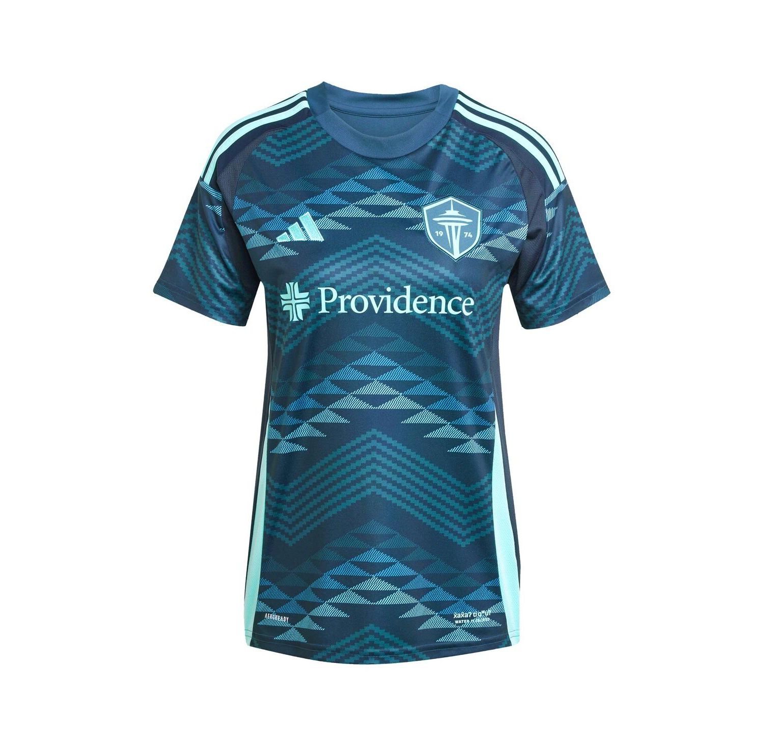 Women's Jordan Morris Blue Seattle Sounders FC 2025 The Salish Sea Kit Replica Player Jersey