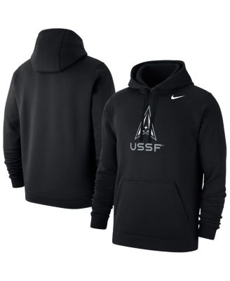 Nike - Men's Black Air Force Falcons Space Force Rivalry Fleece Pullover Hoodie