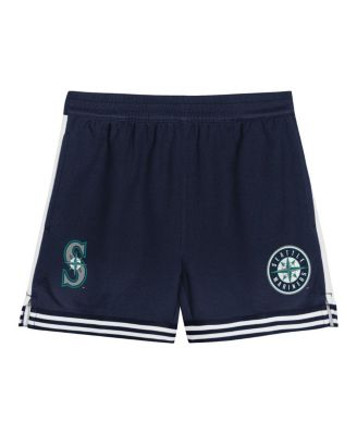 Toddler Teal/Navy Seattle Mariners Pinch Hitter Infielder T-Shirt and Shorts Set