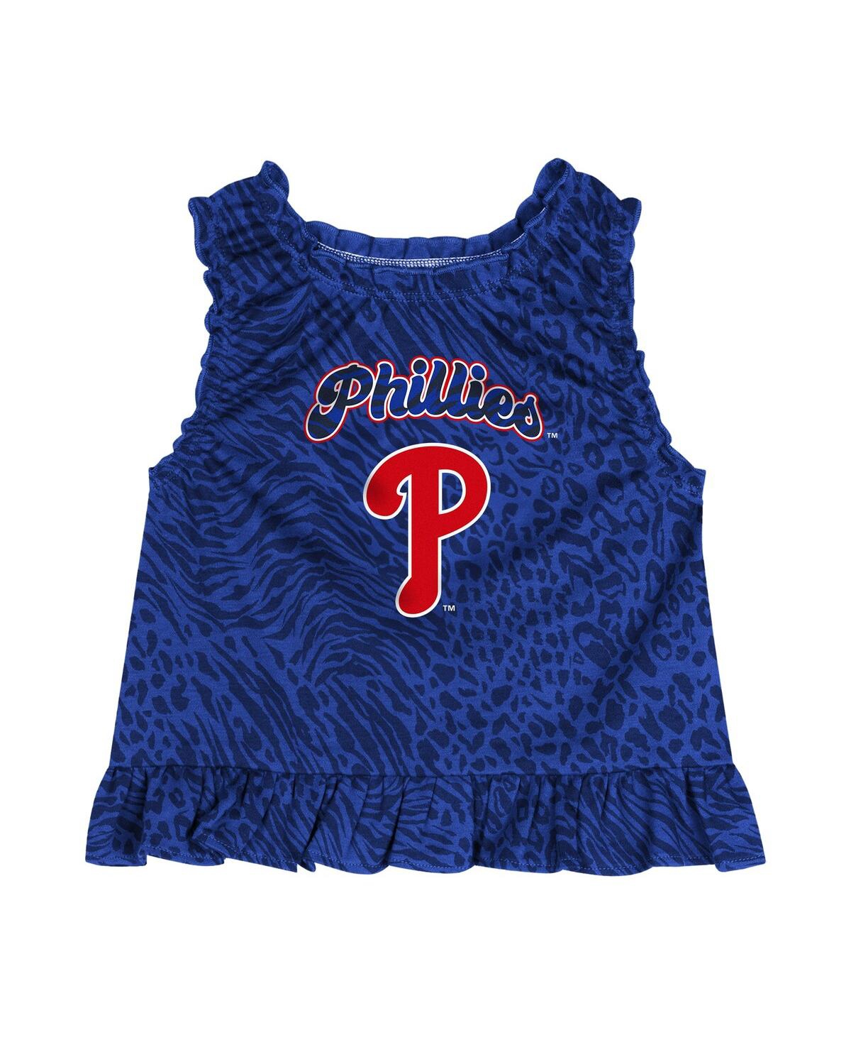 Outerstuff Toddler Royal Philadelphia Phillies Playground Dress In Blue